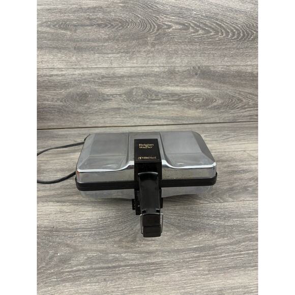 Villaware Belgian Waffler Waffle Maker Model 3300 Vintage USA - Picture 2 of 8